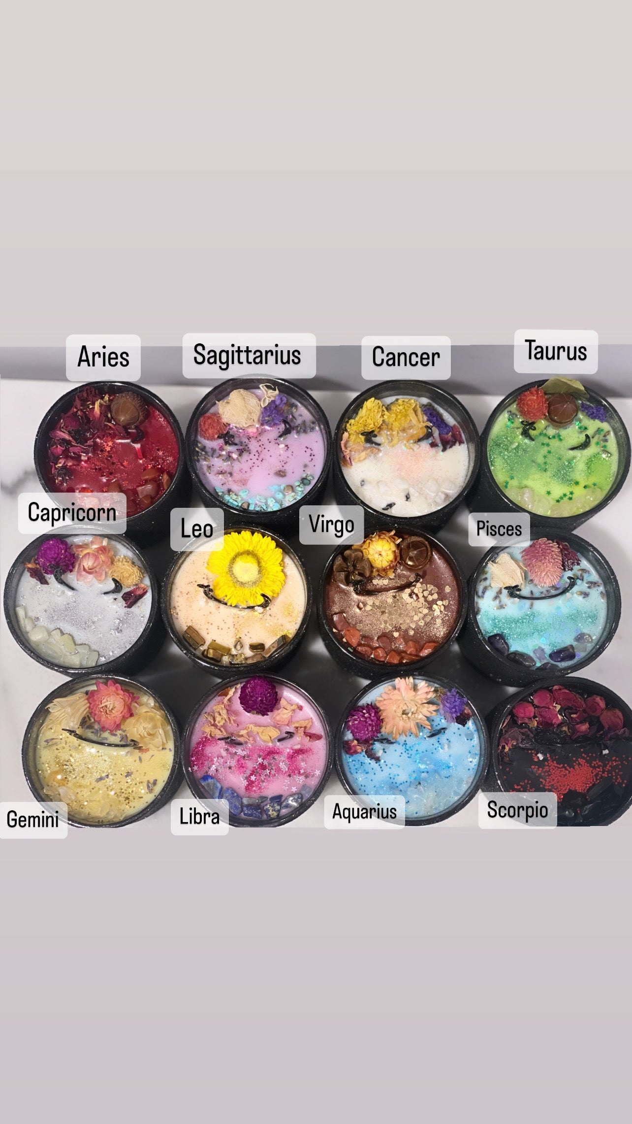 Zodiac Candles